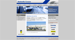 Desktop Screenshot of battistellagomme.com
